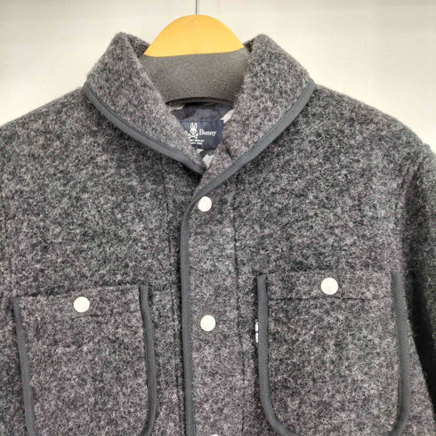 サイコバニー Psycho Bunny ウール 4ポケット ショールカラー ジャケット メンズ import:M