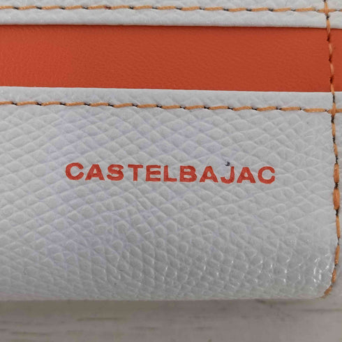 カステルバジャック CASTELBAJAC Brooch レザー 長財布 メンズ