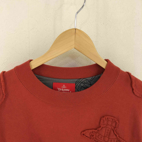 ヴィヴィアンウエストウッドレッドレーベル Vivienne Westwood RED LABEL ドライ裏毛オーブパッチスウェットワンピース レディース 00