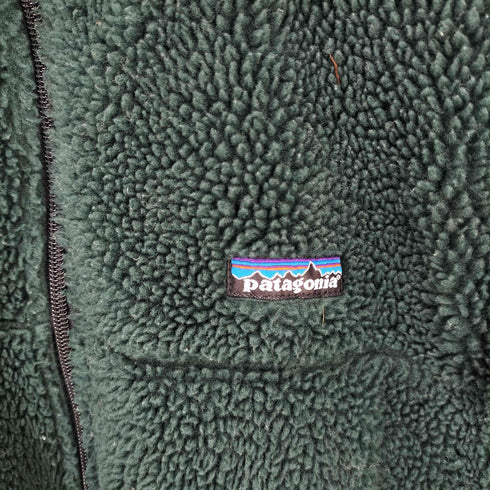 パタゴニア patagonia 90s usa製 初期型 PEF レトロX フリース ジャケット ハンターグリーン メンズ JPN:S