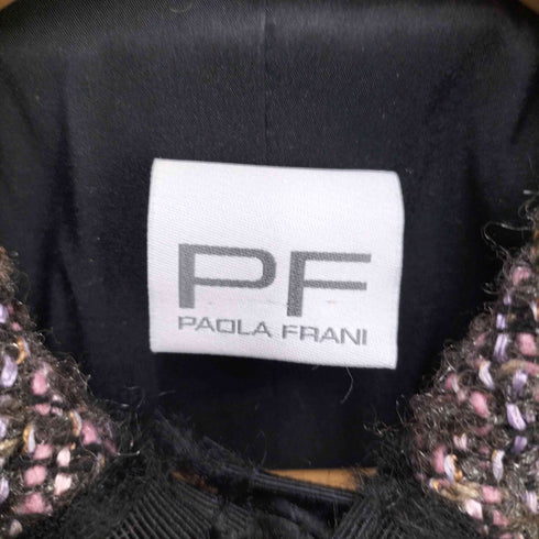 パオラフラーニ PAOLA FRANI ツイードジャケット タイトスカート レディース