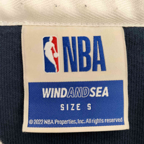 ウィンダンシー WIND AND SEA バスケットボールチーム ロゴ刺繍 ポロスウェット メンズ import:S