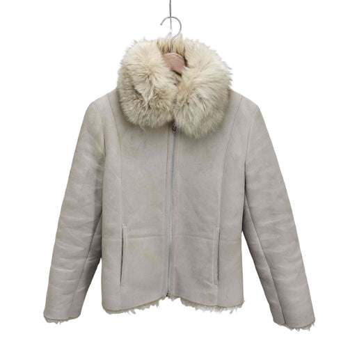 ロペピクニック Rope Picnic Y2K ブルーフォックスファー フェイクムートンジャケット レディース JPN:9号