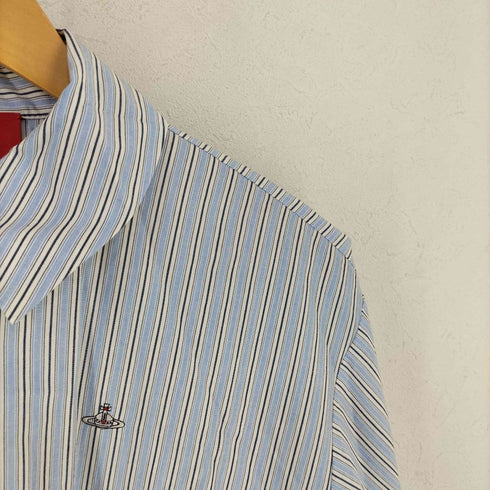 ヴィヴィアンウエストウッドレッドレーベル Vivienne Westwood RED LABEL ストライプシャツワンピース レディース 00