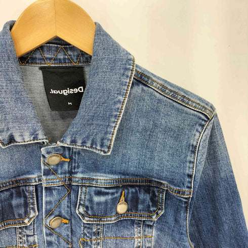 デシグアル Desigual 装飾柄 デニムジャケット レディース JPN:M
