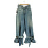 ジェイダブリューアンダーソン JW ANDERSON BUCKLED CUFF DENIM JEANS バックルカフデニムジーンズ レディース 24