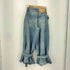 ジェイダブリューアンダーソン JW ANDERSON BUCKLED CUFF DENIM JEANS バックルカフデニムジーンズ レディース 24