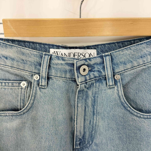 ジェイダブリューアンダーソン JW ANDERSON BUCKLED CUFF DENIM JEANS バックルカフデニムジーンズ レディース 24