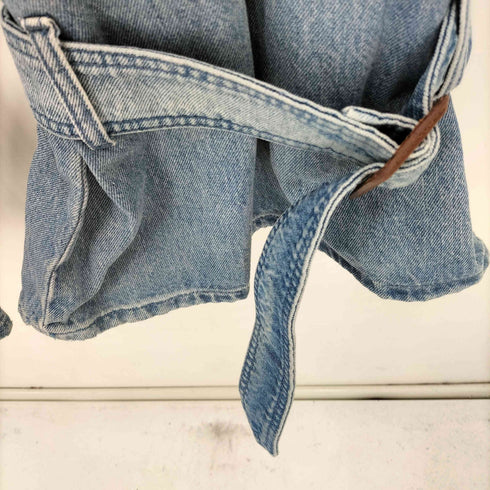 ジェイダブリューアンダーソン JW ANDERSON BUCKLED CUFF DENIM JEANS バックルカフデニムジーンズ レディース 24