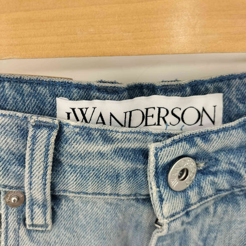 ジェイダブリューアンダーソン JW ANDERSON BUCKLED CUFF DENIM JEANS バックルカフデニムジーンズ レディース 24