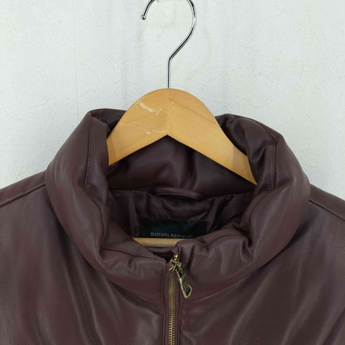 バナナリパブリック BANANA REPUBLIC コーティング中綿ベスト レディース import:L