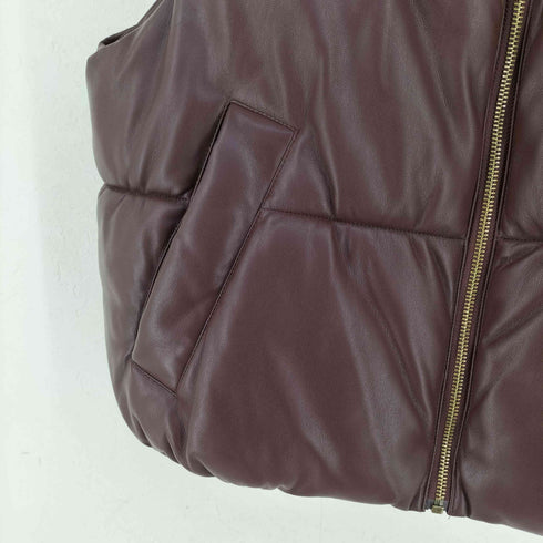 バナナリパブリック BANANA REPUBLIC コーティング中綿ベスト レディース import:L