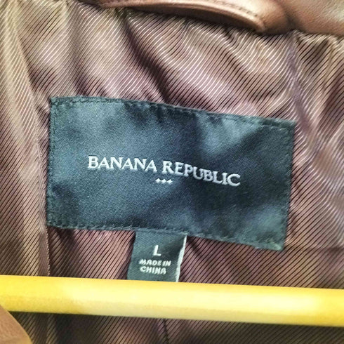 バナナリパブリック BANANA REPUBLIC コーティング中綿ベスト レディース import:L
