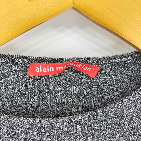ALAIN MANOUKIAN リブラインニット import レディース