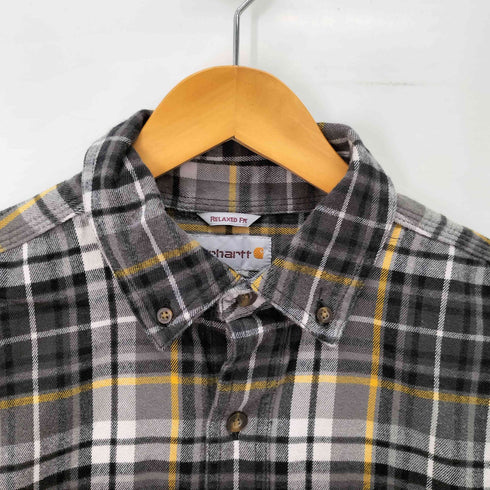 カーハート Carhartt RELAXED FIT BD チェックネルシャツ メンズ JPN:M