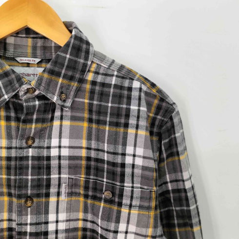 カーハート Carhartt RELAXED FIT BD チェックネルシャツ メンズ JPN:M