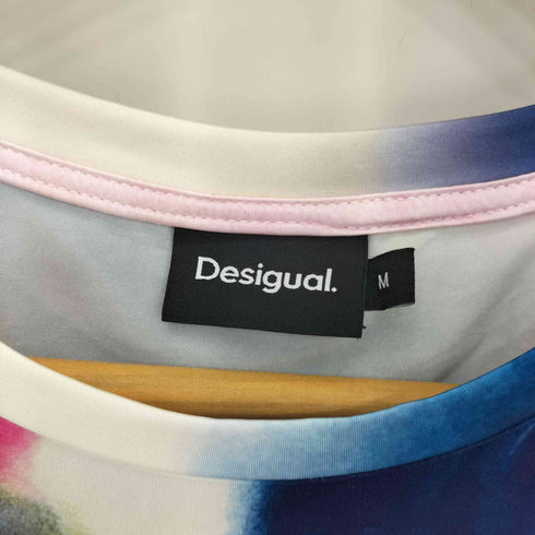 デシグアル Desigual マーブルプリント Tシャツ レディース JPN:M