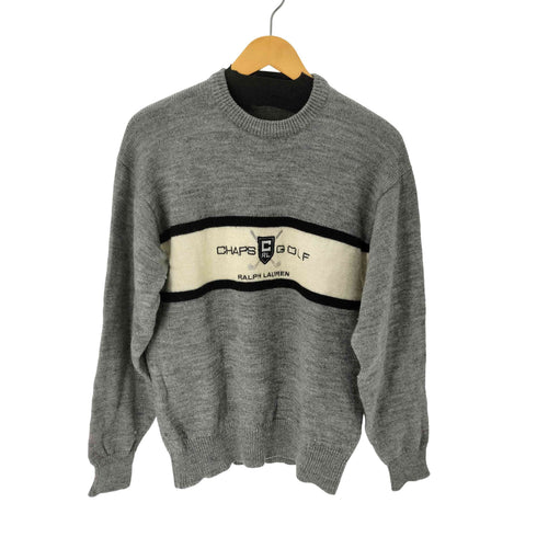 チャップスラルフローレン CHAPS RALPH LAUREN GOLF 刺繍クルーネックセーター メンズ JPN:M