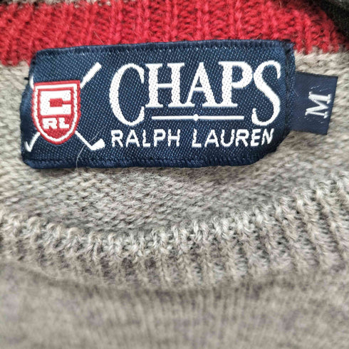 チャップスラルフローレン CHAPS RALPH LAUREN GOLF 刺繍クルーネックセーター メンズ JPN:M