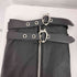 FY SPR LEATHER STACKED LEG WARMERS レザースタックレッグウォーマー レディース