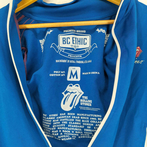 bc ethic 2005コピーライト バンド トラックジャケット レディース import:M