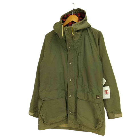 ザノースフェイス THE NORTH FACE 70S 茶タグ ナイロン マウンテンパーカ 裏地チェック メンズ import:L