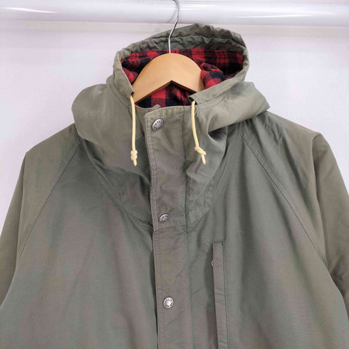 ザノースフェイス THE NORTH FACE 70S 茶タグ ナイロン マウンテンパーカ 裏地チェック メンズ import:L