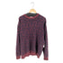 クレイボーン Claiborne 90S USA製 総柄 コットンニット メンズ import:M