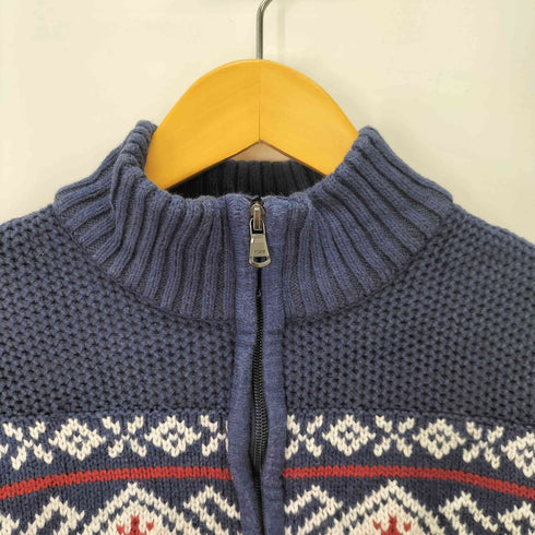 アイゾッド IZOD ノルディック ハーフジップ コットンニット メンズ import:XL