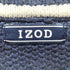アイゾッド IZOD ノルディック ハーフジップ コットンニット メンズ import:XL