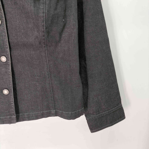 バーバリーロンドン BURBERRY LONDON 襟袖裏ノヴァチェック デニムジャケット レディース EUR:44