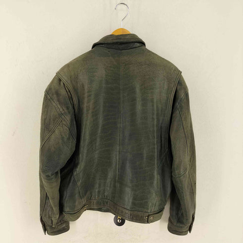 outer wear concept GENUINE LEATHER レザージャケット メンズ import:L