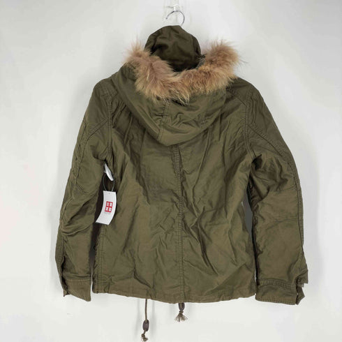 メンズビギ MENS BIGI リアルファー キルティングライナー付き モッズコート メンズ JPN:2