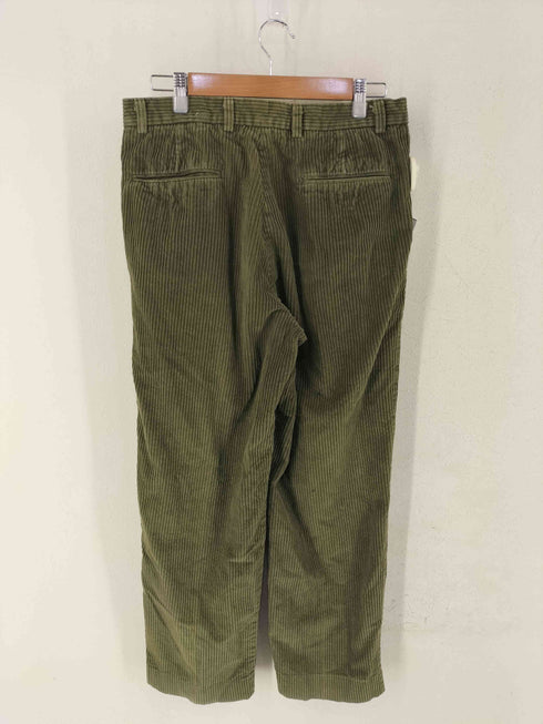 スタンリーブラッカー stanley blacker タック コーデュロイ スラックス メンズ 34