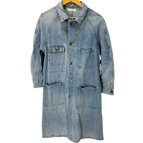 マウジー moussy DENIM DUSTER コート レディース FREE
