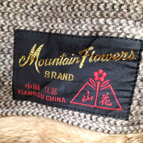 mountain Flowers 裏ボアツイードブルゾン メンズ