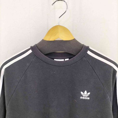 アディダスオリジナルス adidas Originals クルーネック スウェットシャツ スリーストライプ クルー トレーナー メンズ JP O