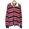 ゲス GUESS Ls Rugby Stripe Polo メンズ