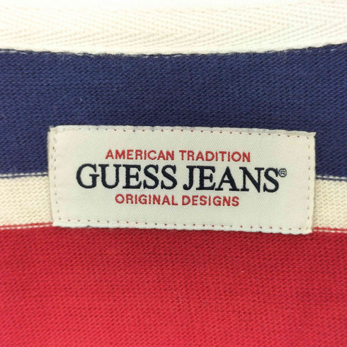 ゲス GUESS Ls Rugby Stripe Polo メンズ