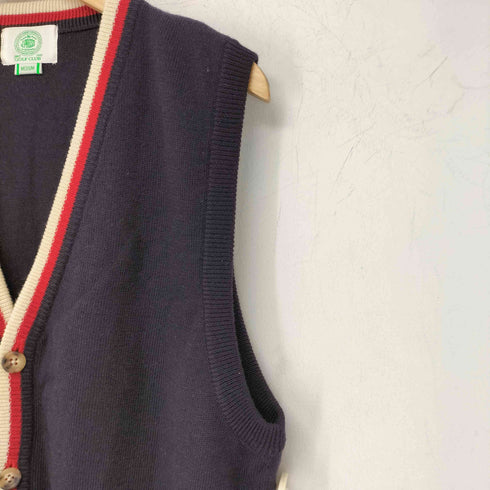 ジェイプレス J.PRESS golf club フロント刺繍 ジップベスト メンズ JPN:M