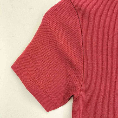 ゲス GUESS Slim Embroidered Logo Tee レディース import:S