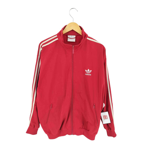 アディダス adidas 80S 万国旗タグ トレフォイル刺繍 トラックジャケット メンズ import:L