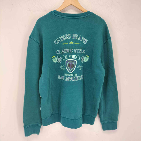ゲス GUESS organic cott iconic terry gj cn reg ft& bk patch メンズ import:L
