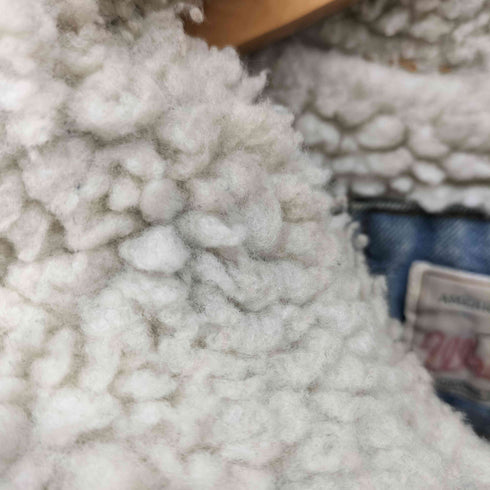 ラングラー Wrangler 90S カウボーイタグ 裏ボア デニムジャケット メンズ