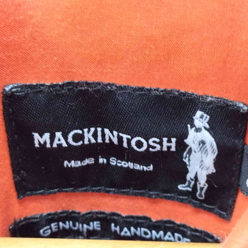マッキントッシュ Mackintosh MADE IN SCOTLAND コットン ゴム引き ステンカラーコート メンズ 36