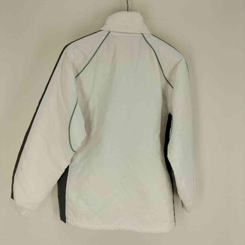 ナイキ NIKE 00S グレータグ スウッシュ ロゴ刺繍 裏地キルティング サイドライン ジップアップ シェル ジャケット メンズ import:S