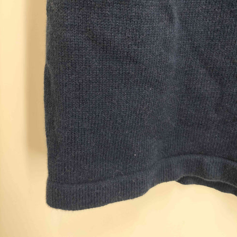 エディーバウアー Eddie Bauer ハーフボタン コットンニットベスト メンズ JPN:XL