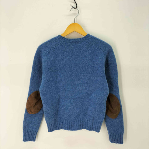 ポロラルフローレン POLO RALPH LAUREN エルボーパッチ ウールニット メンズ JPN:S