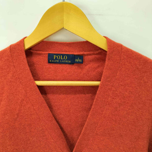 ポロラルフローレン POLO RALPH LAUREN メリノウール エルボーパッチ カーディガン メンズ JPN:S