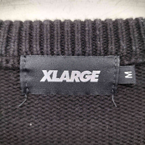 エクストララージ XLARGE STANDARD LOGO CREWNECK KNIT メンズ import:M